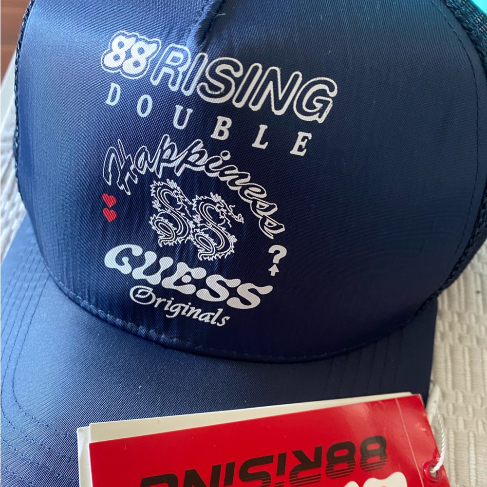 Guess x 88rising Trucker Cap OS *limited edition NWT